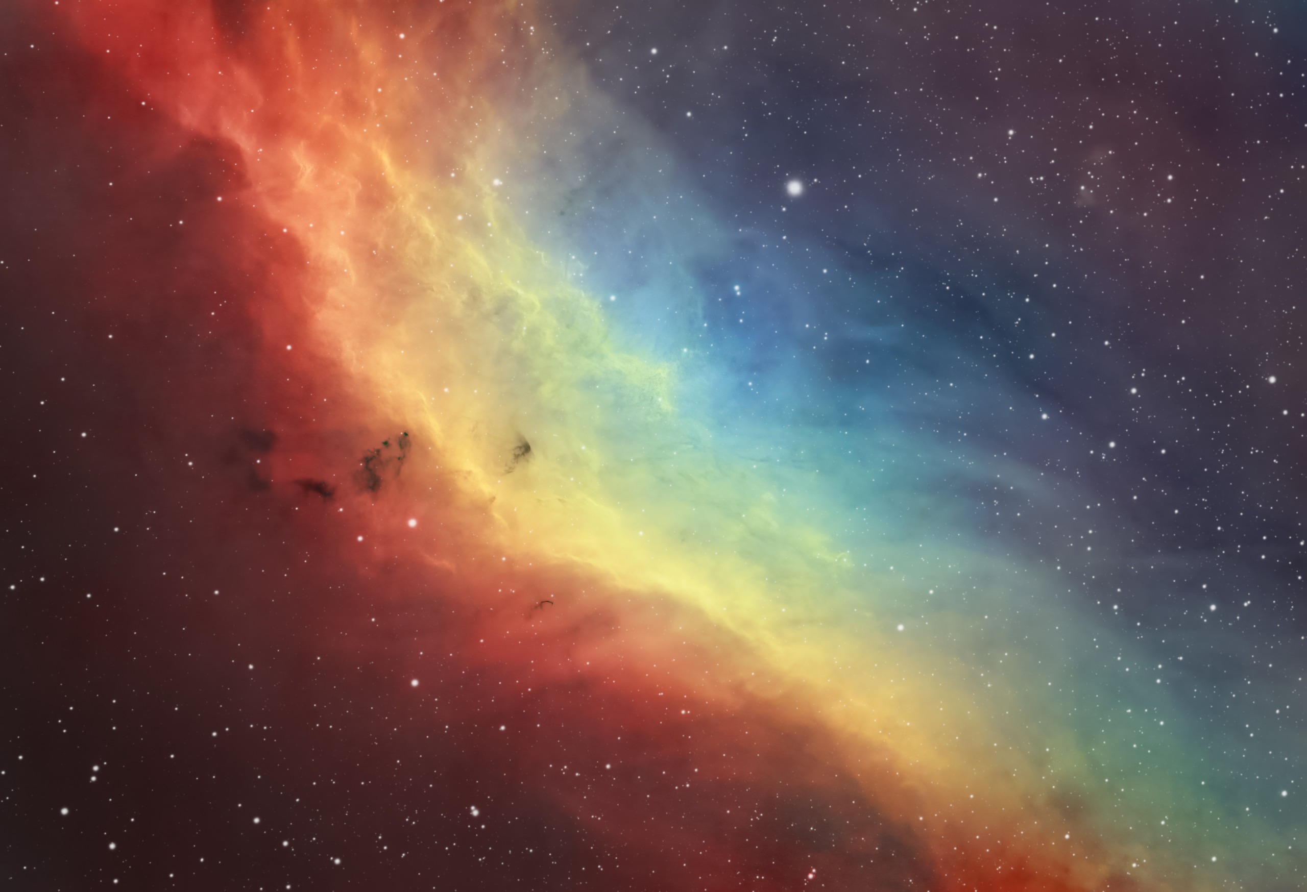 California Nebula – Structure Within the Invisible